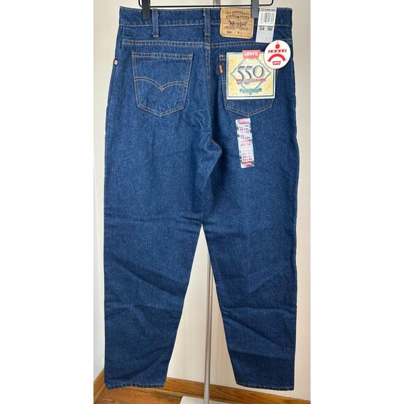 Vintage Levi’s 505 Orange Tab Jeans Men’s Size 33X30 Deadstock NWT 90s USA Loose